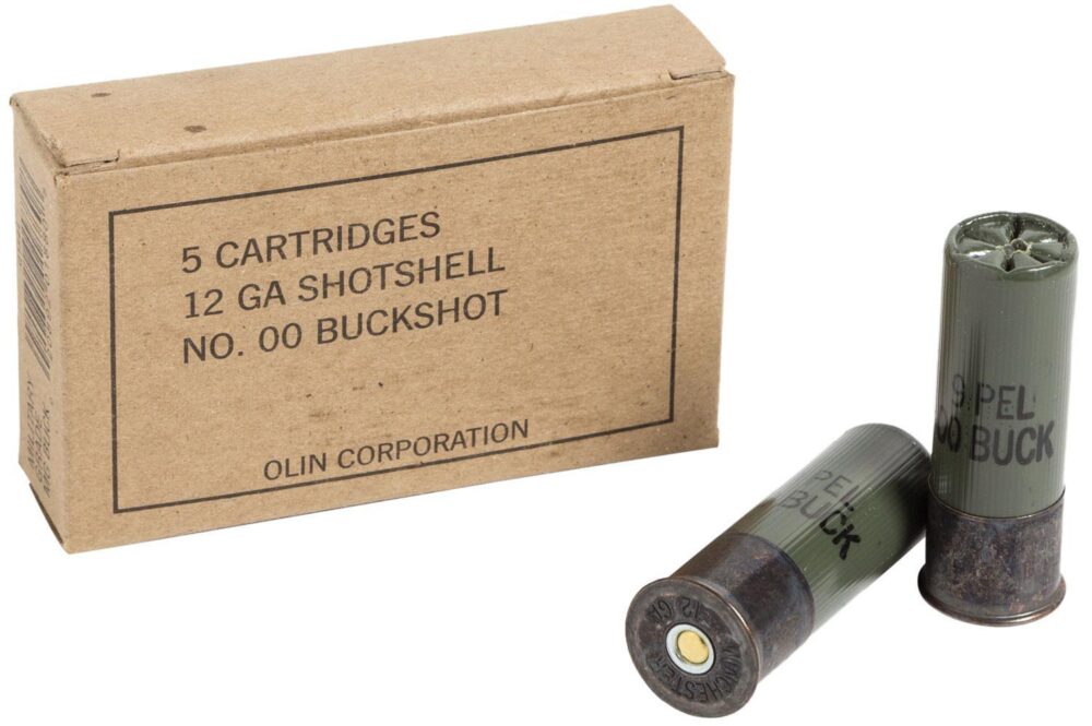 Military Grade 12G 2-3/4" 00 Buckshot