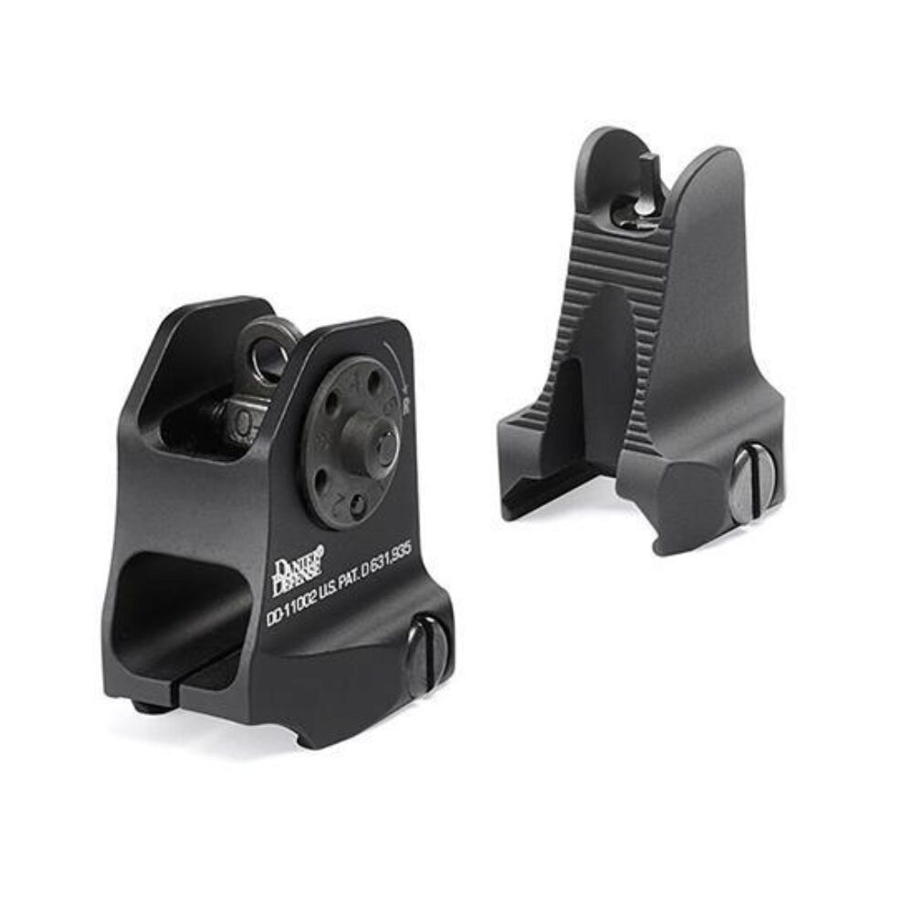 FIXED FRONT/REAR IRON SIGHTS