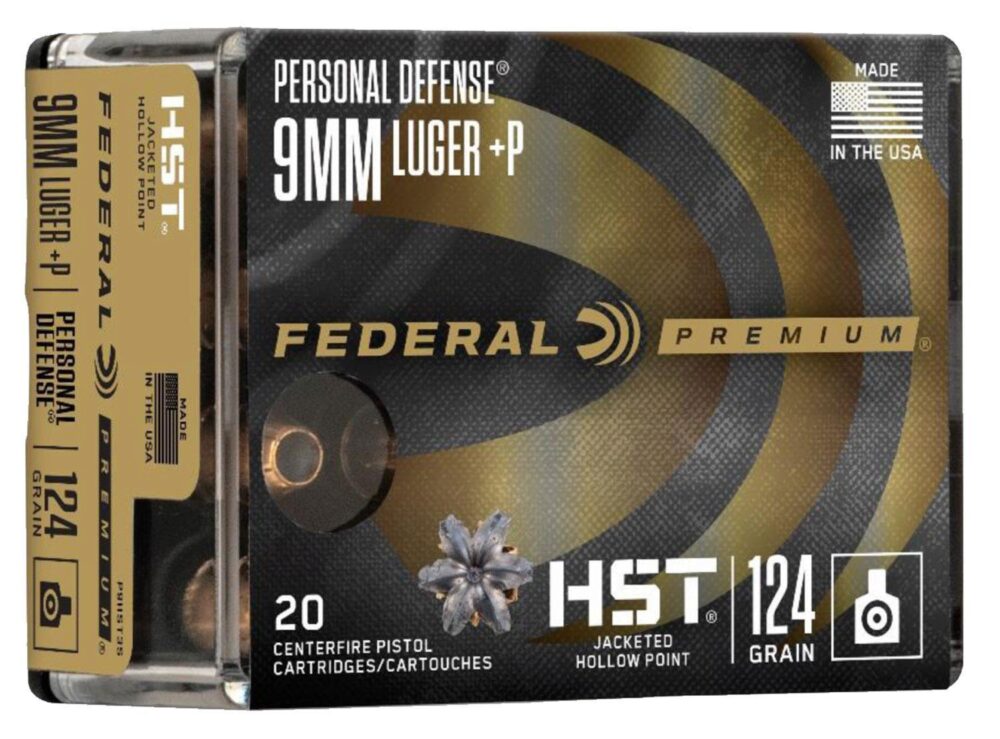 9MM 124G HST +P