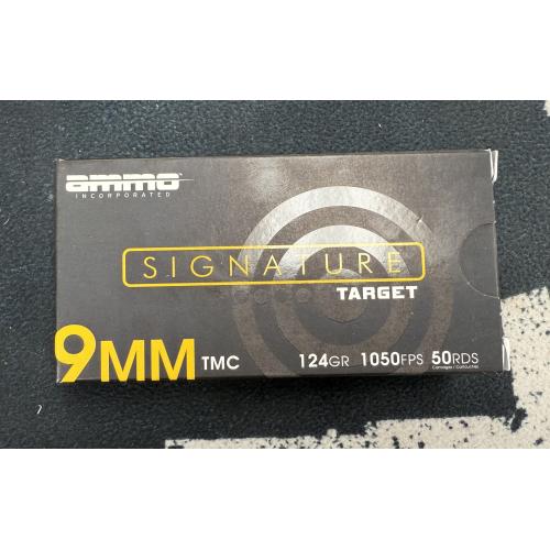Ammo Inc. 9mm Luger 124gr TMC 200rd Range Pack