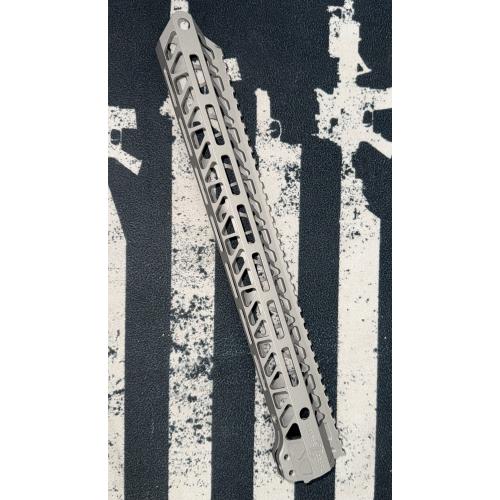 TIMBER CREEK ENFORCER 15" KEYMOD HAND GUARD SILVER