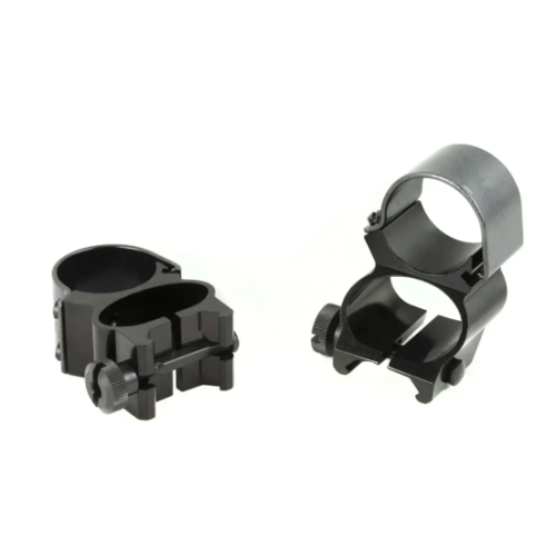 Weaver See Thru Scope Rings - 1" EXT Black