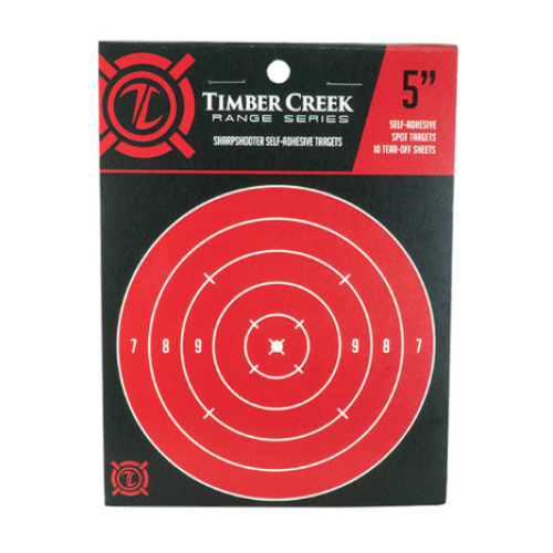 Sharp Shooter Self-Adhesive Targets - 5" Target BOOKLET