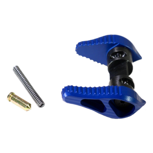 TIMBER CREEK OUTDOOR INC AMBISSR Safety Selector 45/90 Degree AR Platform Red Anodized Aluminum Ambidextrous