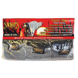 Sack Ups Value-Pac Pistol Sack-Ups 5 Per Pack Camouflage Grey 207SA