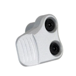 AIM Sports AR-10/AR-15 Oversized AR Mag Release Extension GREY