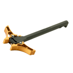 Timber Creek Enforcer AR-10 Oversized Ambidextrous Charging Handle ORANGE