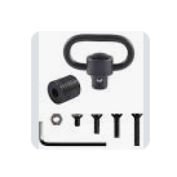 Fischer MTAC QD Sling Mount and Swivel With Release Button