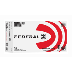 FDR 10MM 180GR RANGE FMJ 50RD