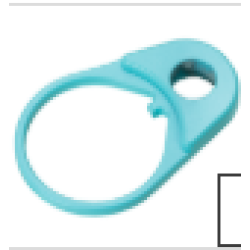 TIMBER CREEK OUTDOOR INC QDEPR QD End Plate  Quick Detach AR Platform PURPLE Anodized Aluminum Ambidextrous