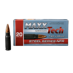 Tulammo 7.62x39mm 123gr Full Metal Jacket 20 Per Box/30 Case
