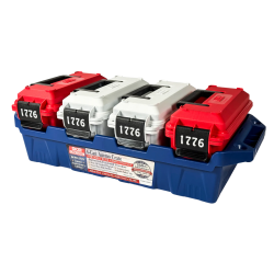 MTM Case-Gard AC4C-1776 30 Cal Red/White/Blue Polypropylene