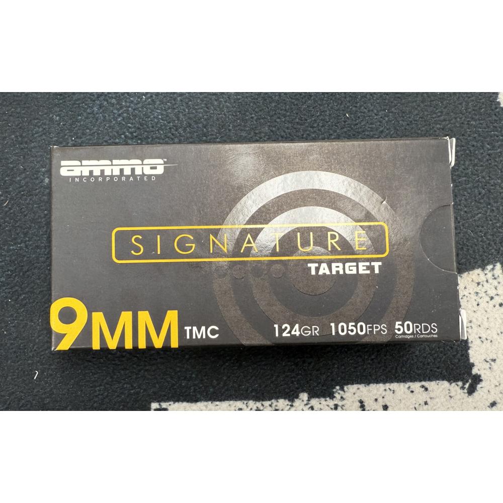 Ammo Inc. 9mm Luger 124gr TMC 200rd Range Pack