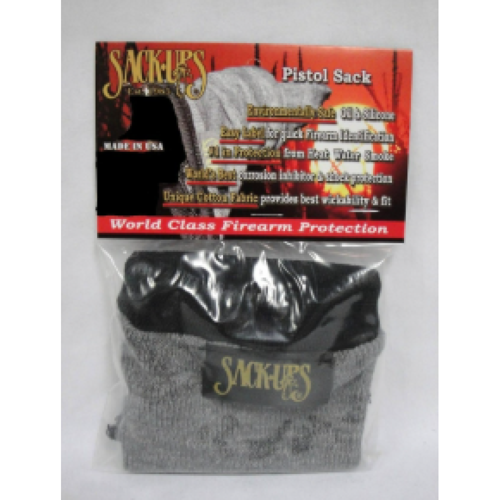 Sack Ups #203 9" Grey Pistol Sack