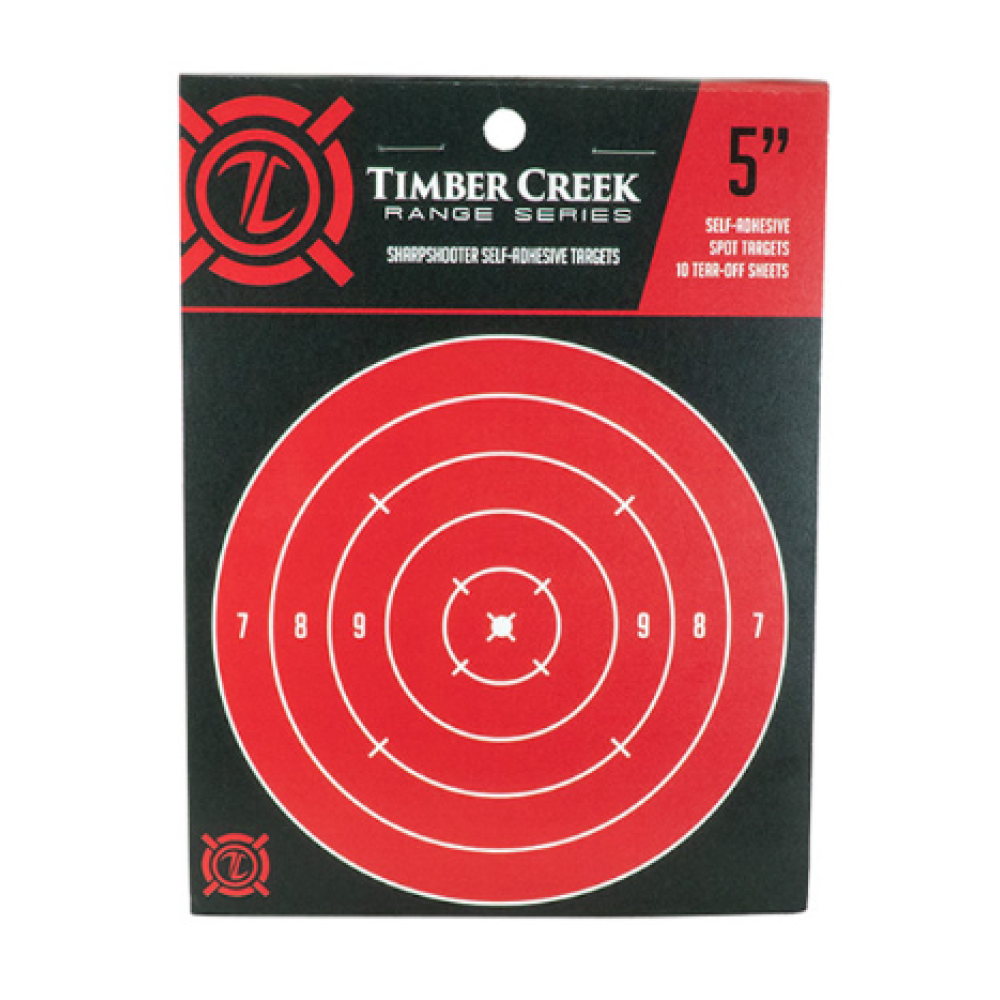 Sharp Shooter Self-Adhesive Targets - 5" Target BOOKLET
