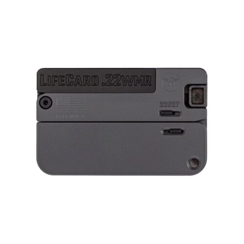 LIFECARD 22MAG BLACK/CONCRETE