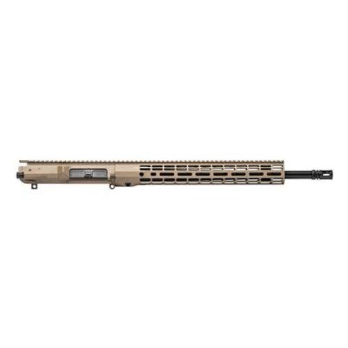 M5 Complete Upper, 18" .308 Rifle Barrel, RM15 - FDE