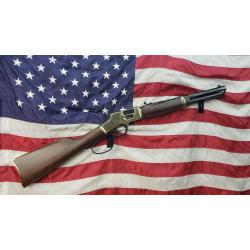Henry Repeating Arms Big Boy, Lever Action Rifle, 44 Magnum, 16.5 Octagon Barrel, Brass Receiver, Fully Adjustable Semi Buckhorn Sights, American Walnut Stock, 7 Rounds H006GR