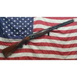Iver Johnson Arms IJ60020 IJ600  20 Gauge Break Open 3 2rd 28 Over/Under Vent Rib Barrel, Matte Black Chromed w/Engraving Steel Receiver, Fixed Walnut Checkered Wood Stock & Forend