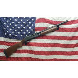 Remington 870 Tactical, Pump, 12 Gauge, 3 Chamber, 18.5 Barrel, Cylinder Choke, Matte Blued Finish, Black Hardwood Stock, Bead, 5 Rounds, Right Hand R25559