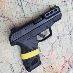 Ruger Security-380, Double Action, Semi-automatic, Polymer Frame Pistol, Compact, 380 ACP, 3.42 Barrel, Black Oxide Finish, Fiber Optic Front and Drift Adjustable Rear Sights, Manual Safety and Integrated Trigger Safety, 2 Magazines, (1)-15 Rounds an
