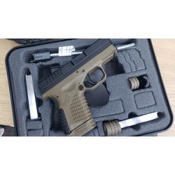 SPRINGFIELD ARMORY XDS 9 W/ 3 MAGS AND A HOLSTER