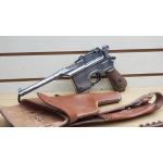 MAUSER C96 BROOM HANDLE W/ HOLSTER 7.63 MAUSER