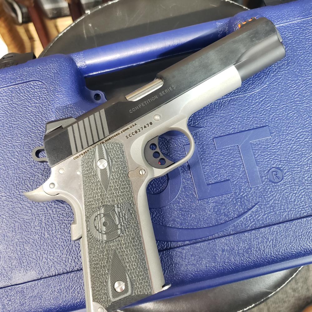 colt 1911 with case