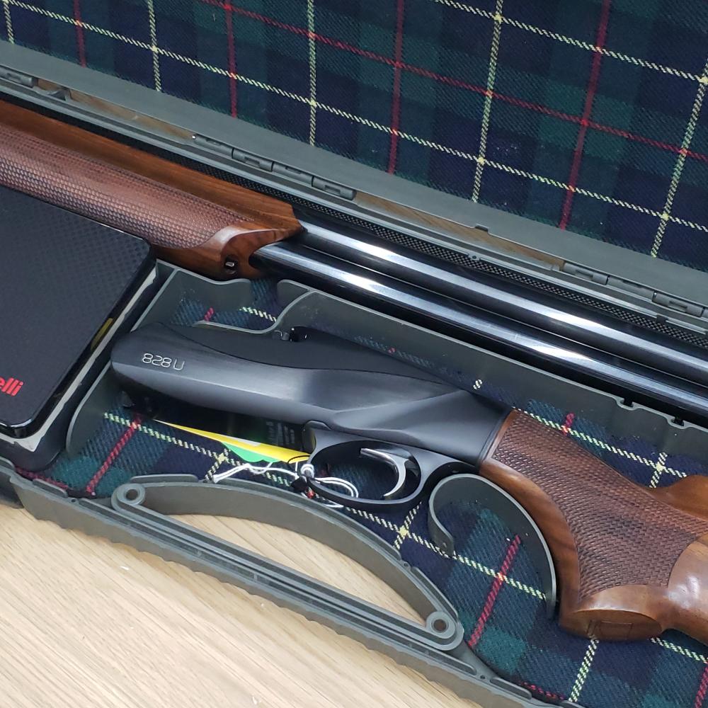BENELLI 828U WITH ORIGINAL CASE