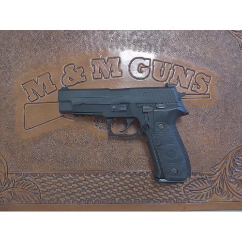 Pre-Owned Sig Sauer P226 with Crimson Trace Grips and original box. (Consignment)