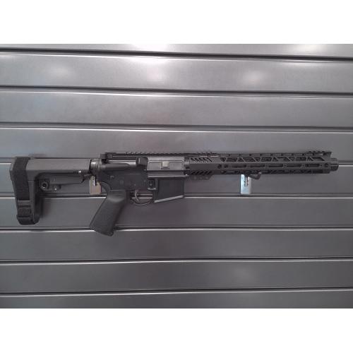PSA AR-15 Pistol 10.5" CRBNE-Lgth Nitride 12" Slant M-Lok MOE