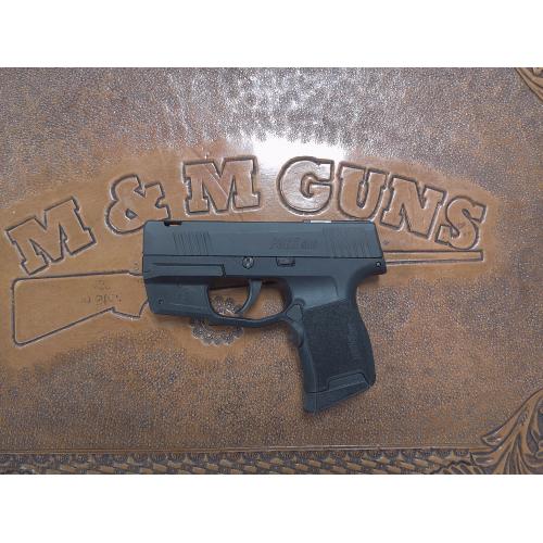 Pre-Owned Sig Sauer P365 SAS With Lima365 Green Laser Trigger Guard And Box (Consignment)