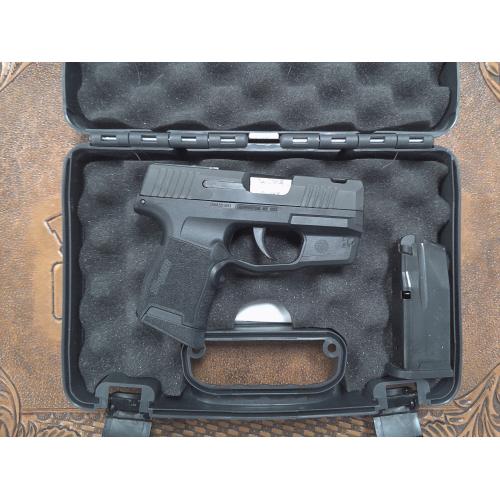 Pre-Owned Sig Sauer P365 SAS With Lima365 Green Laser Trigger Guard And Box (Consignment)