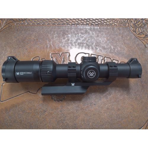 Pre-Owned Vortex Strike Eagle 1-8x24 With Vortex Cantilever Mount