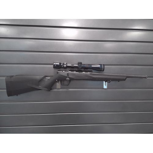 Pre-Owned Savage B22 16.25" Heavy Threaded Barrel Chambered In 22 LR