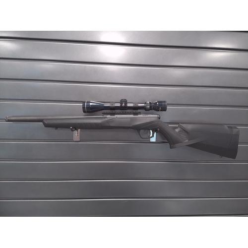 Pre-Owned Savage B22 16.25" Heavy Threaded Barrel Chambered In 22 LR