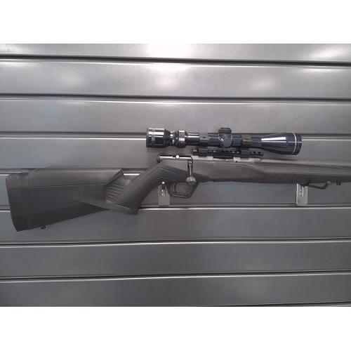 Pre-Owned Savage B22 16.25" Heavy Threaded Barrel Chambered In 22 LR