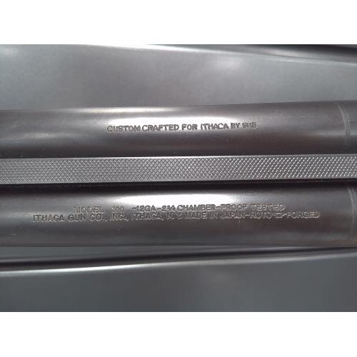 Pre-Owned Ithaca, Made by SKB, Model 100 12ga 2 3/4" Shells, 26" Barrel, Left Barrel Is Modified Choke, Right Barrel Is Improved Choke (Consignment) Pre-Owned Ithaca, Made by SKB, Model 100 12ga 2 3/4" Shells, 26" Barrel, Left Barrel Is Modified Choke, Right Barrel Is Improved Choke (Consignment)