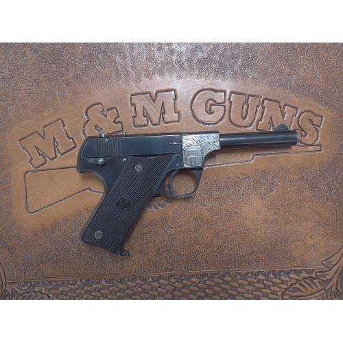 Pre-Owned High Standard Model B, A Classic .22 LR pistol with vintage styling, smooth accuracy, and reliable performance. (Consignment)