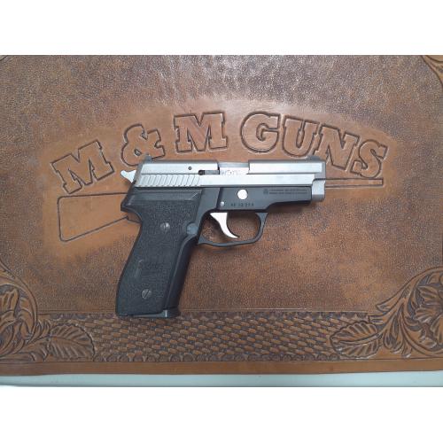 Pre-Owned SIG Sauer P229 Stainless | .40 S&W | DA/SA Semi-Automatic | 3.9" Barrel | Two-Tone | Made in Germany | 2 Magazines | Original Case (Consignment)