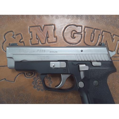 Pre-Owned SIG Sauer P229 Stainless | .40 S&W | DA/SA Semi-Automatic | 3.9" Barrel | Two-Tone | Made in Germany | 2 Magazines | Original Case (Consignment)