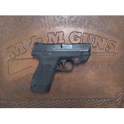 Pre-Owned S&W M&P9 Shield M2.0 | 9mm | Crimson Trace Red Laser | Thumb Safety | 4 Magazines (Consignment)