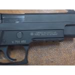 Pre-Owned Sig Sauer P226 with Crimson Trace Grips and original box. (Consignment)