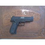 Pre-Owned Sig Sauer P226 with Crimson Trace Grips and original box. (Consignment)