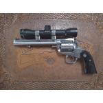 Pre-Owned Ruger Super Blackhawk Hunter Chambered In 44 Magnum With Bisley Grips Comes With Simmons Pro Hunter 4x32 Power Scope (Consignment)