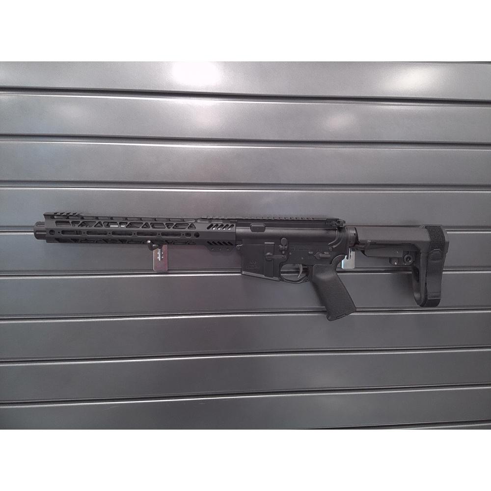 PSA AR-15 Pistol 10.5" CRBNE-Lgth Nitride 12" Slant M-Lok MOE