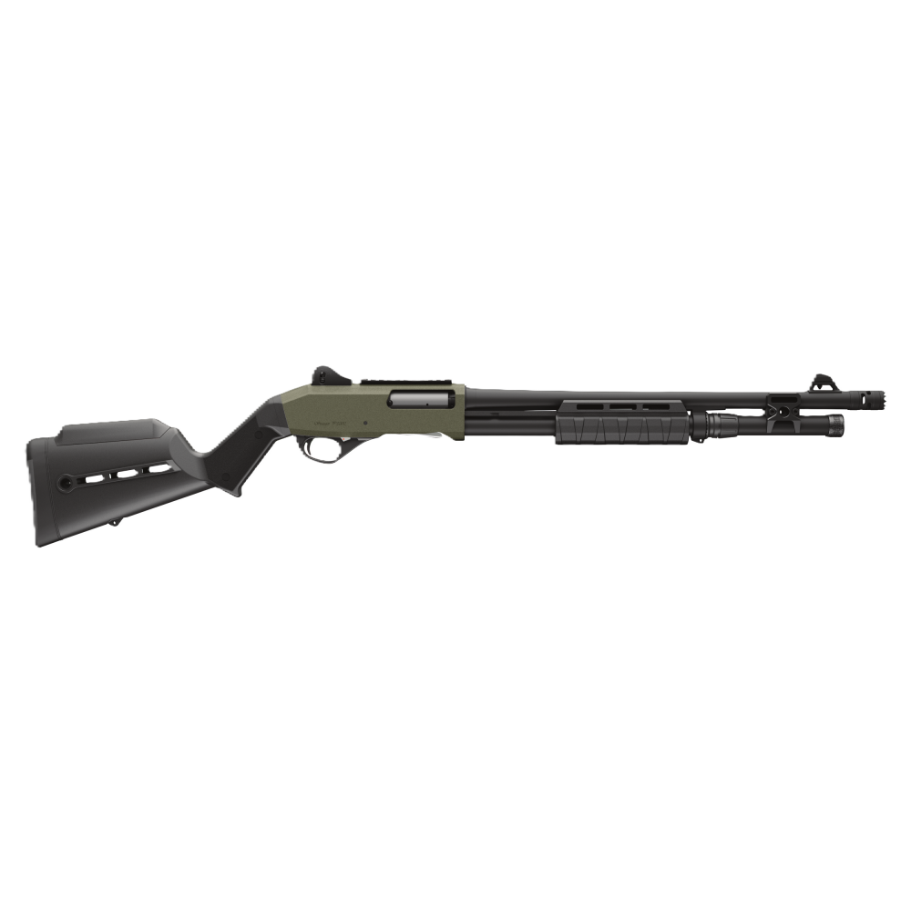 P3000 Tactical Freedom Series 12ga 18.5" Pump 7rd Shotgun, OD Green Cerakote - 31972FS
