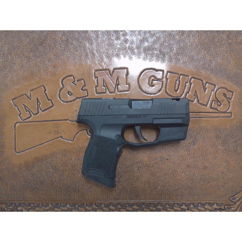 Pre-Owned Sig Sauer P365 SAS With Lima365 Green Laser Trigger Guard And Box (Consignment)