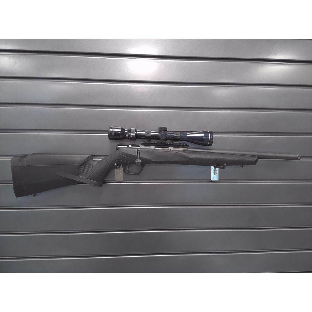 Pre-Owned Savage B22 16.25" Heavy Threaded Barrel Chambered In 22 LR