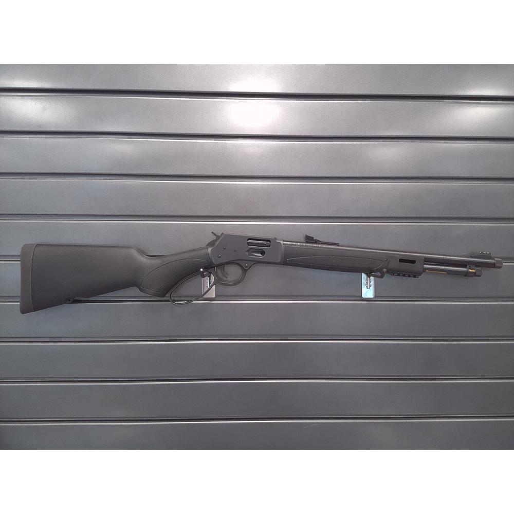 Pre-Owned Henry H012X Big Boy X Model Full Size 44 Rem Mag 7+1 17.40" Blued Steel Threaded Barrel, Hi-Viz Sights With Box  (Consignment)